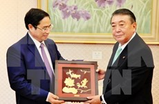 Líderes parlamentarios de Japón reciben a alto funcionario de PCV  