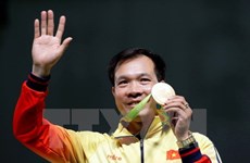 Medallista olímpico Hoang Xuan Vinh, mejor deportista de Vietnam en 2016 