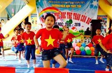 A correr por la salud en el Día Olímpico en Vietnam