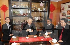 Secretario general del PCV visita provincia china de Zhejiang