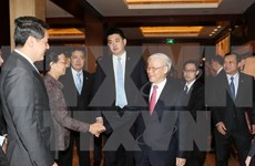 Líder partidista vietnamita asegura apoyo a empresas chinas en Vietnam