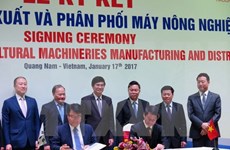 THACO coopera con grupo sudcoreano para fabricación de máquinas agrícolas