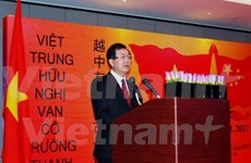 Conmemoran aniversario de relaciones Vietnam-China