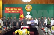 Felicitan funcionarios camboyanos a provincia de Vietnam con motivo del Tet