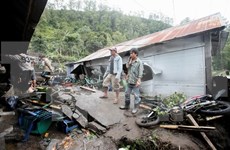 Inundaciones en Indonesia obligaron a miles de personas a abandonar sus hogares 