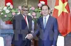 Presidente vietnamita urge a impulsar cooperación judicial con Singapur