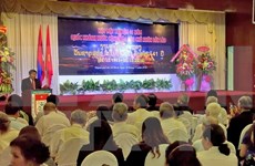 Dirigente laosiano aprecia aportes de Asociación de Amistad Vietnam – Laos