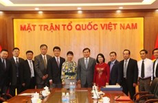 Organizaciones de masas de Vietnam y China fortalecen nexos