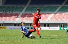Selección femenina vietnamita de fútbol se reúne para campeonato asiático
