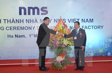 Inauguran en Vietnam fábrica de empresa japonesa NMS