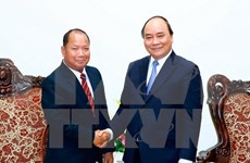 Premier vietnamita recibe a ministro de Seguridad de Laos 