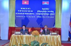 Fuerzas policiales Vietnam-Camboya fomentan cooperación