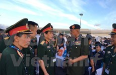 Buque de escolta de misiles de Vietnam asiste a exposición de Langkawi 