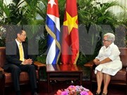 Dirigente partidista de Cuba reitera voluntad de profundizar nexos con Vietnam