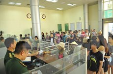 Quang Ninh: Vía fronteriza es fluida pese al aumento de turistas chinos