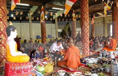 Khmeres en Tra Vinh festejan Chol Chnam Thmay