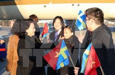 Presidenta del Parlamento vietnamita parte de Suecia, en rumbo hacia Hungría  