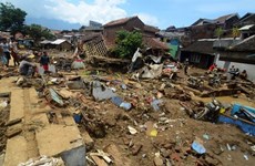 Dos muertos por inundación en Indonesia
