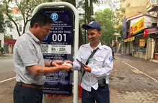 Hanoi emprende servicio de aparcamiento inteligente