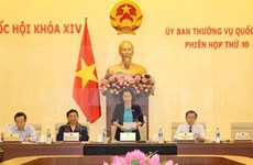 Inauguran décima sesión del Comité Permanente del Parlamento vietnamita