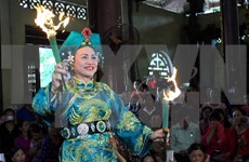 Celebran primer Festival de Práctica del culto a Mau Thuong Ngan 