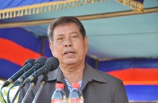 Dirigente del Frente de Solidaridad para el Desarrollo de Camboya visita Vietnam