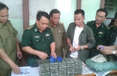 Policías de Vietnam y Laos refuerzan cooperación entra delincuencia transfronteriza