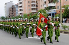 Fuerzas policíacas, contingente clave para mantenimiento de seguridad económica de Vietnam
