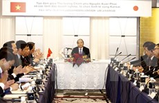 Premier vietnamita dialoga con empresas de Kansai