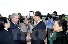 Presidente de Vietnam inicia visita oficial a Belarús