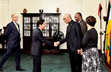 Presidente de Guyana aspira a una mayor cooperación con Vietnam