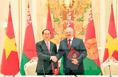 Presidente de Vietnam concluye visita oficial a Belarús 