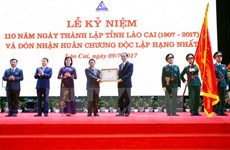 Presidente exhorta a Lao Cai a aprovechar ventajas para desarrollo sostenible 