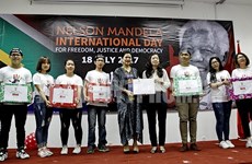 Celebran en Vietnam actividades caritativas en saludo al Día Internacional de Nelson Mandela