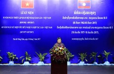 Efectúan acto conmemorativo por aniversario de nexos amistosos Vietnam- Laos