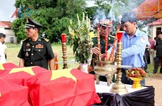 Provincia vietnamita impulsa labores de búsqueda de restos de combatientes caídos en Laos