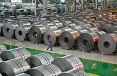 Vietnam importa 6,8 toneladas de acero 