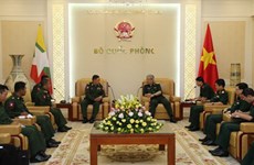 Vietnam y Myanmar intensifican cooperación en defensa  
