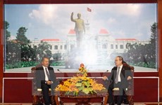 Relación entre Ciudad Ho Chi Minh y localidades laosianas desarrolla vigorosamente