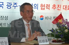 Impulsan cooperación entre provincia vietnamita de Hau Giang y ciudad sudcoreana de Gwangju