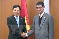 Japón y Sudcorea reafirman apoyo a posición de Vietnam en asuntos de seguridad regional