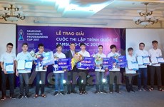 Estudiantes vietnamitas compiten en finales de concurso internacional de Tecnología en Sudcorea