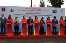 Inauguran centro de operaciones de emergencias sanitarias en región sureña de Vietnam