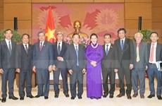 Presidenta parlamentaria resalta aportes de Comités de Paz a nexos Vietnam-Laos