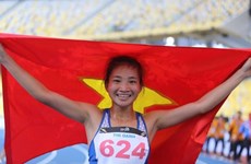 Corredora vietnamita continúa su buena racha con segundo oro en SEA Games 29