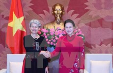 Presidenta parlamentaria vietnamita destaca cooperación con UNESCO