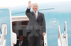 Secretario general del Partido Comunista de Vietnam concluye gira por Indonesia y Myanmar