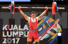 SEA Games 29: Vietnam gana medalla de oro en levantamiento de pesas