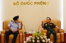 Entrenamiento - punto fuerte en lazos de defensa Vietnam-India