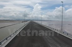 Entra en operación el puente sobre el mar más largo de Vietnam